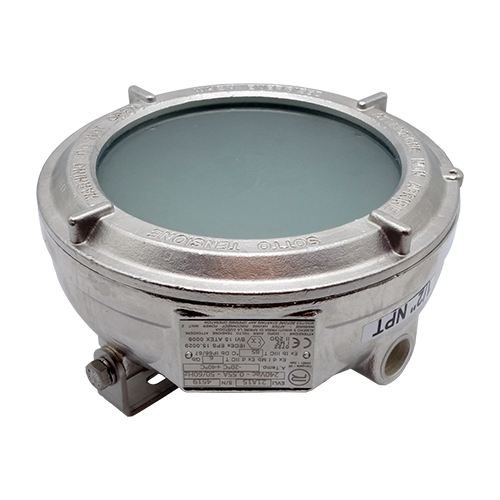 EVLI explosion proof enclosure stainless steel for led lamps hazardous area ip66 atex