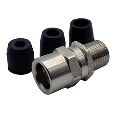 series PM exlposion proof cable gland for unarmoured cable atex ip66 single seal